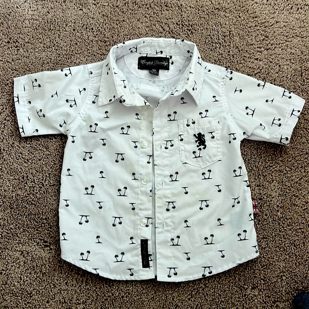 Toddler button down shirt